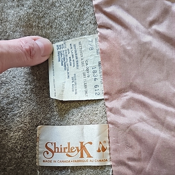 Vintage Camel Wool Trench Coat - Picture 6 of 15